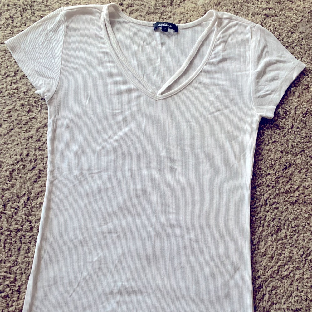 Ribbed Fitted Top